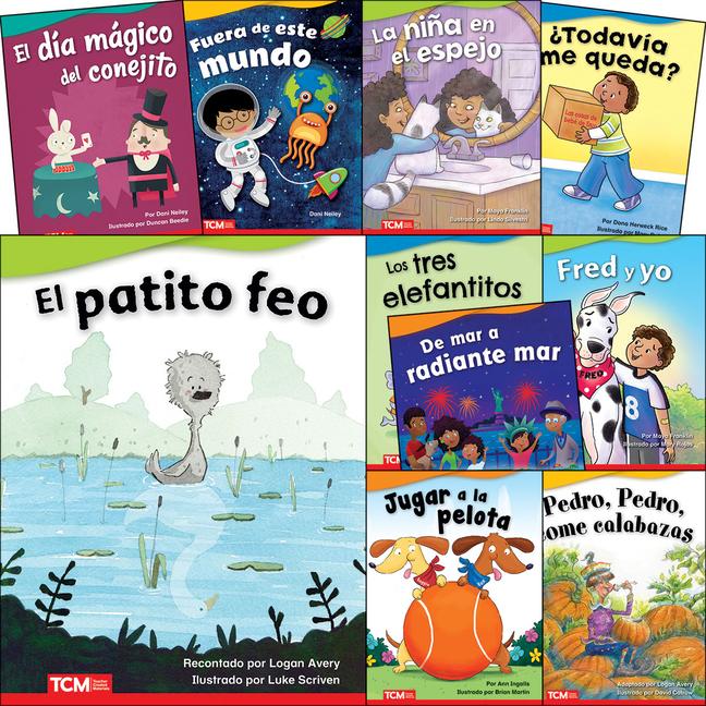 Vorderes Coverbild Literary Text Grade K Set 2 Spanish: 10-Book Set