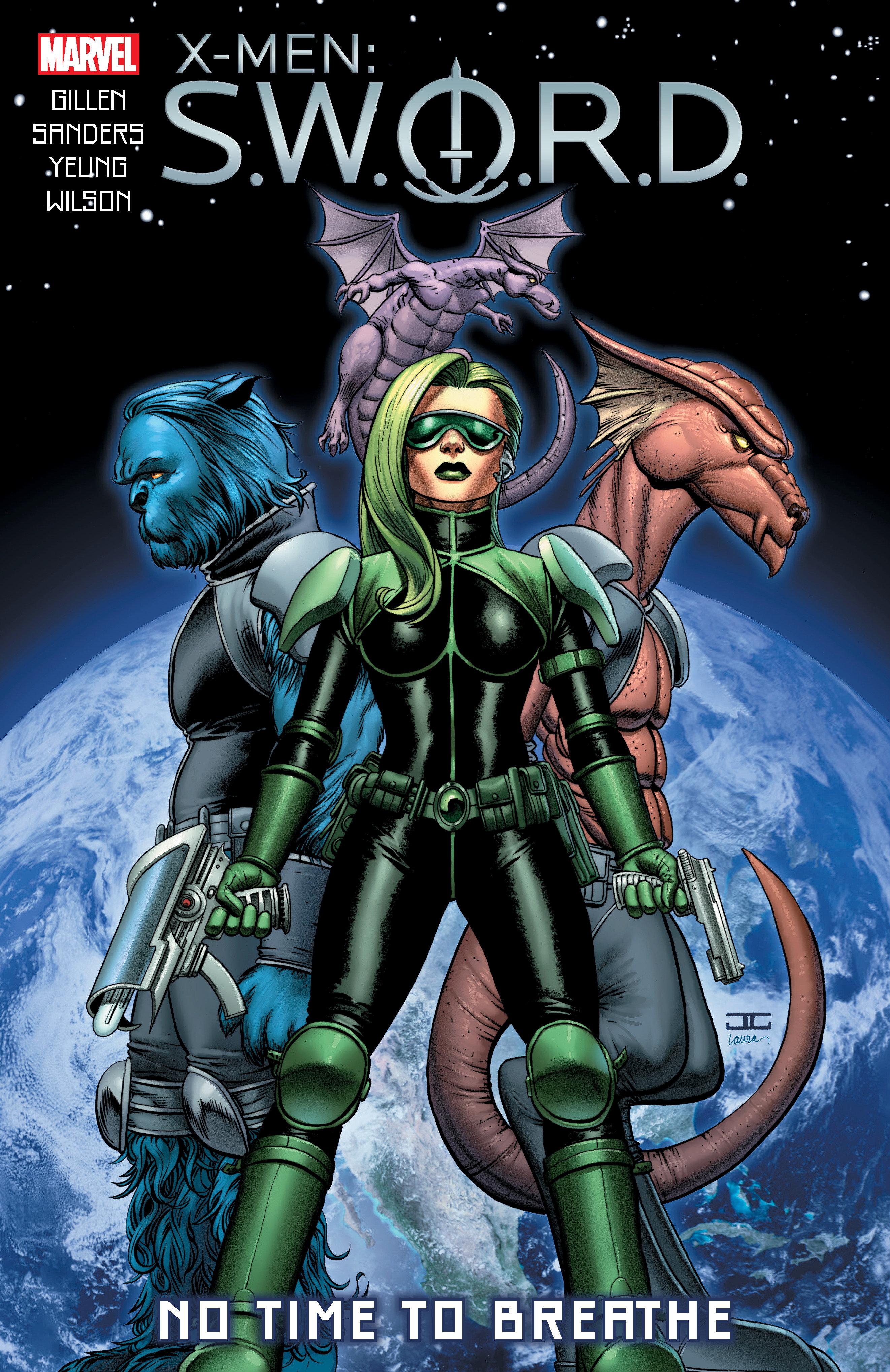 Vorderes Coverbild X-men: S.w.o.r.d. - No Time To Breathe