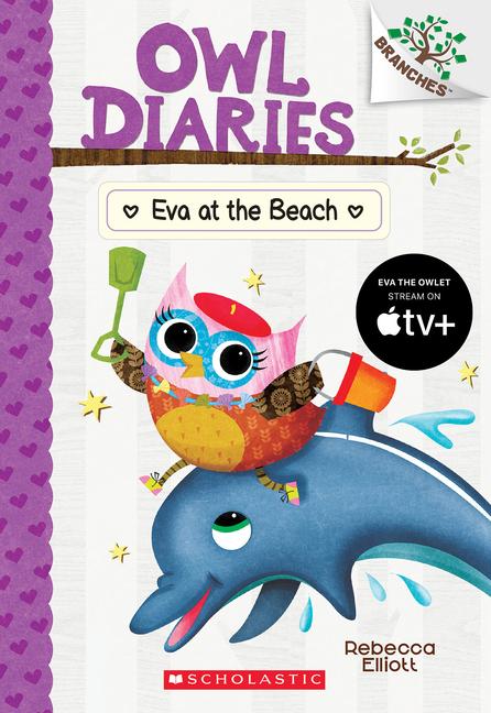 Vorderes Coverbild Eva at the Beach: A Branches Book (Owl Diaries #14)