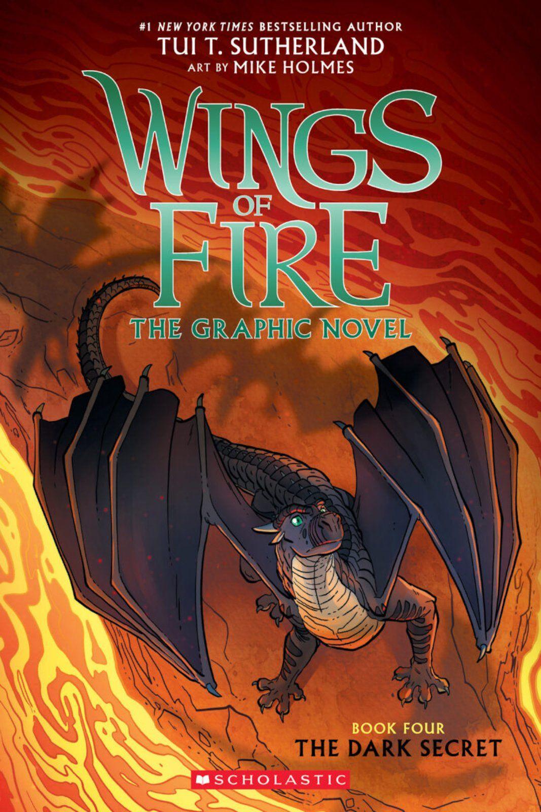 Vorderes Coverbild Wings of Fire: The Dark Secret: A Graphic Novel (Wings of Fire Graphic Novel #4)