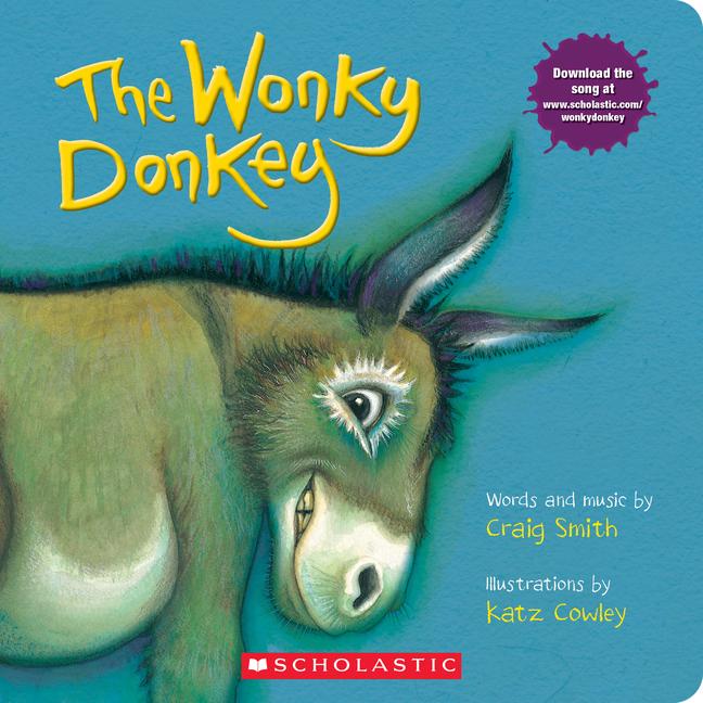 Vorderes Coverbild The Wonky Donkey (Board Book)