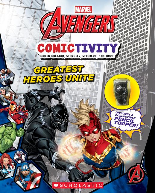 Vorderes Coverbild Greatest Heroes Unite (Marvel: Comictivity with Pencil Topper)