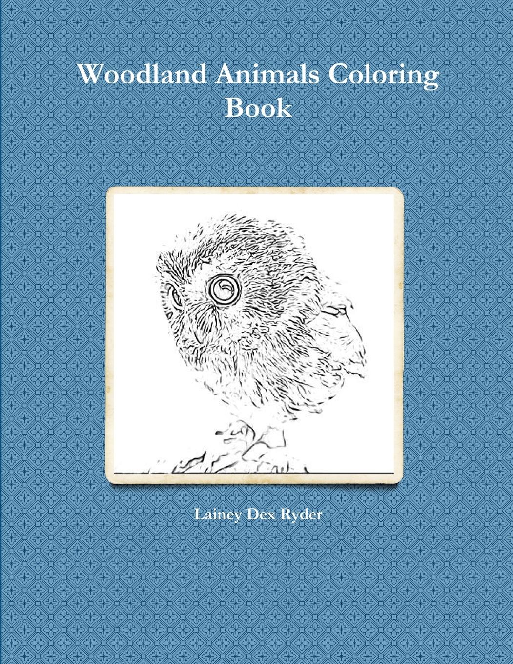 Vorderes Coverbild Woodland Animals Coloring Book