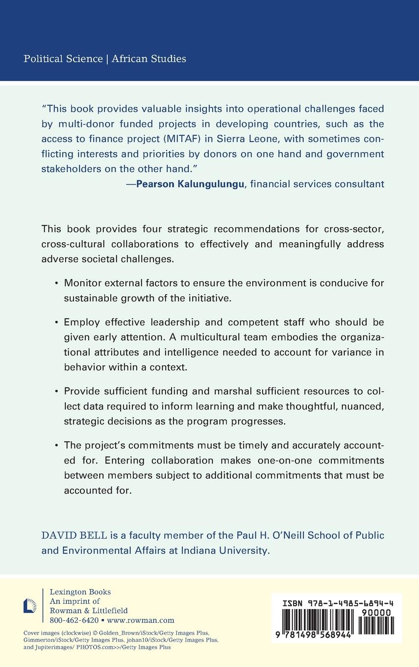 Rückseitencover Aid Donor Collaboration, Organizational Behavior, and Aid Flow Predictability