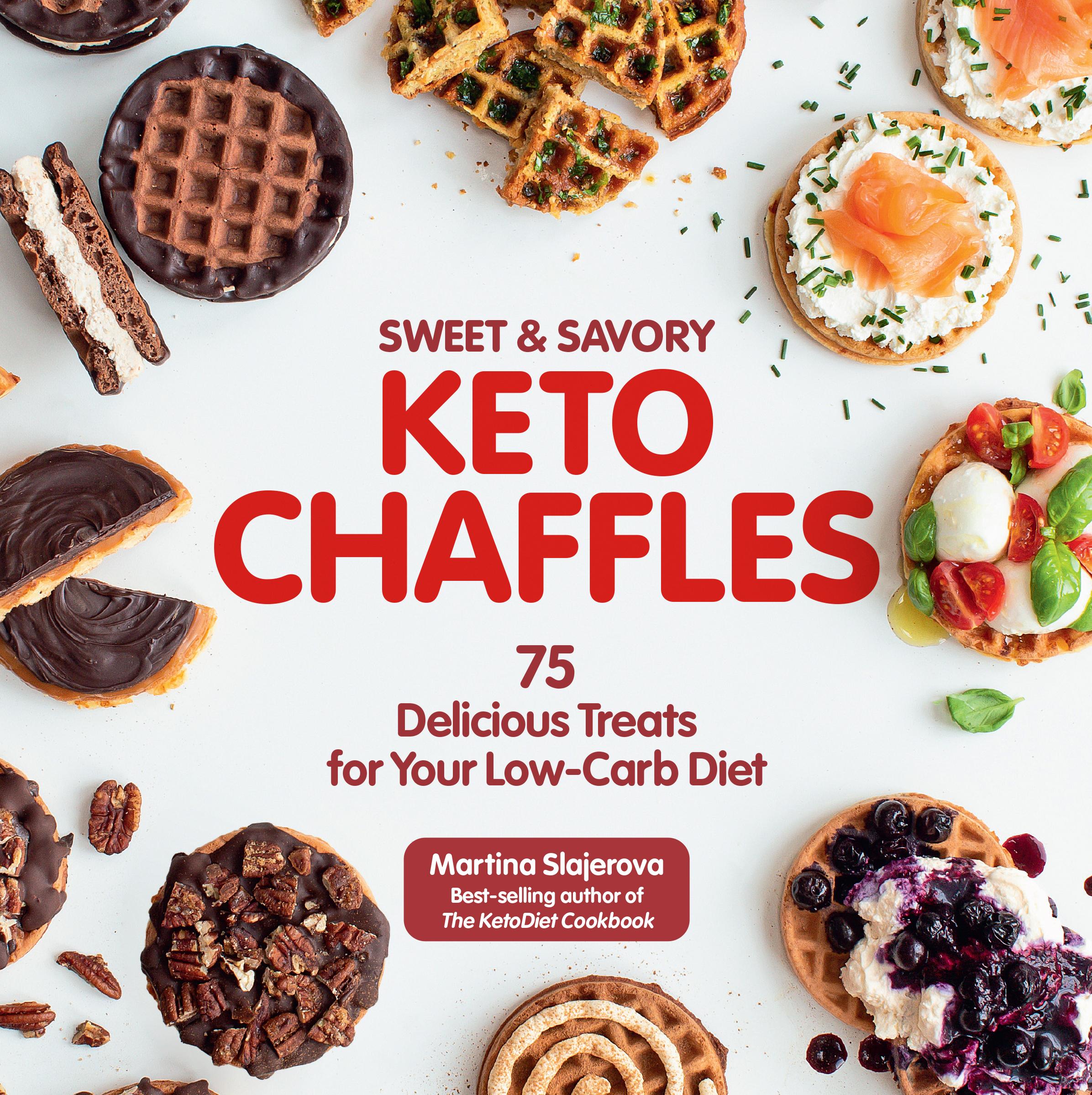 Vorderes Coverbild Sweet & Savory Keto Chaffles