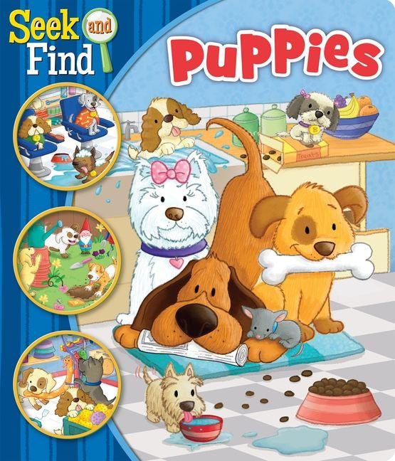 Vorderes Coverbild Seek and Find Puppies