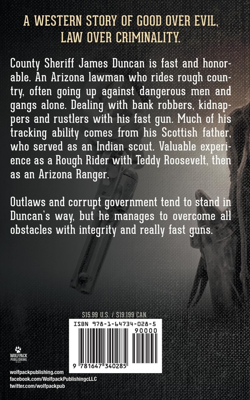 Rückseitencover Arizona Gunman