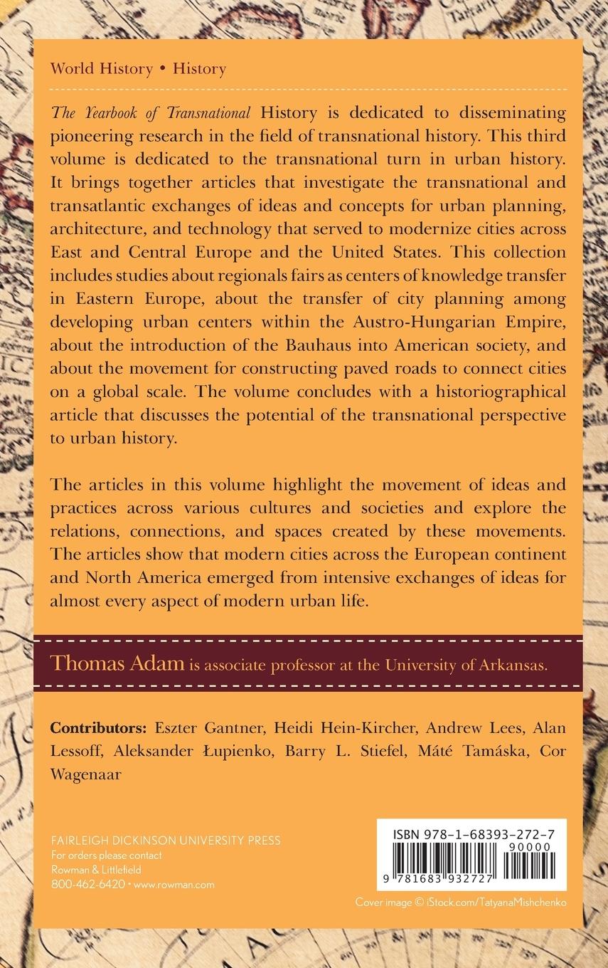 Rückseitencover Yearbook of Transnational History