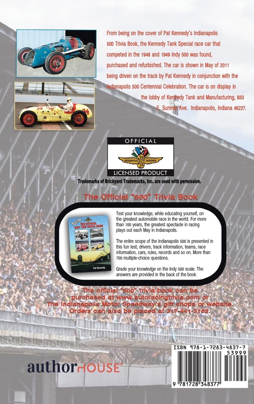 Rückseitencover Indy 500 Recaps