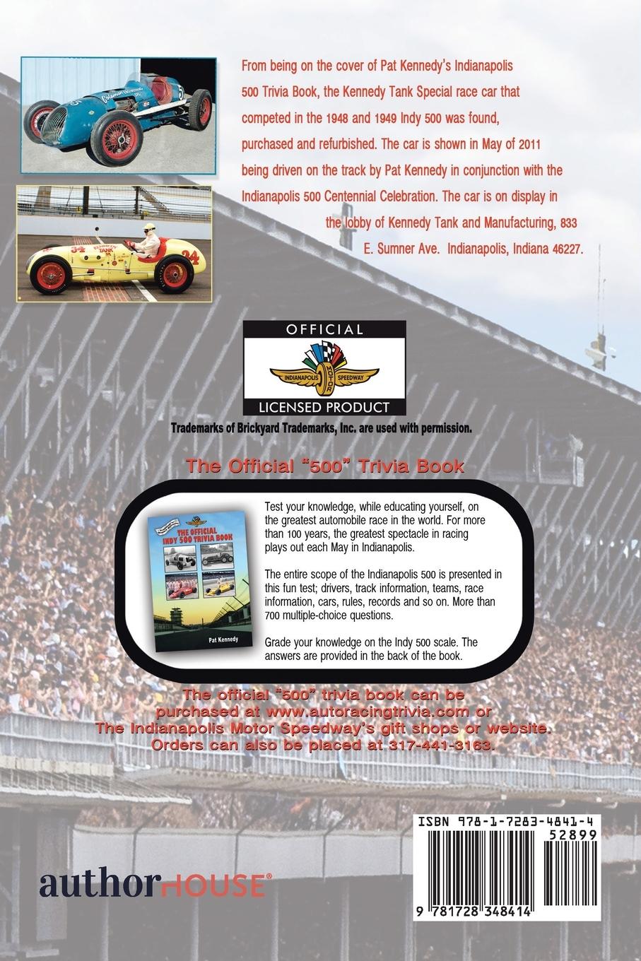 Rückseitencover Indy 500 Recaps