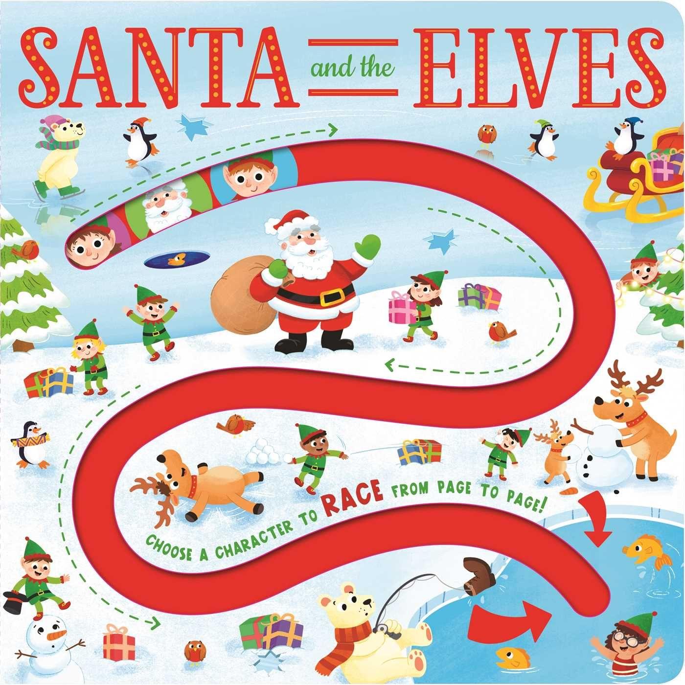 Vorderes Coverbild Santa and the Elves Maze Board