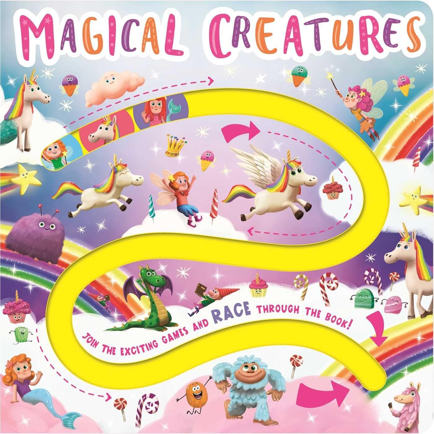Vorderes Coverbild Magical Creatures Maze Board
