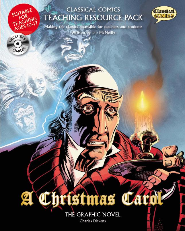 Vorderes Coverbild Classical Comics Teaching Resource Pack: A Christmas Carol