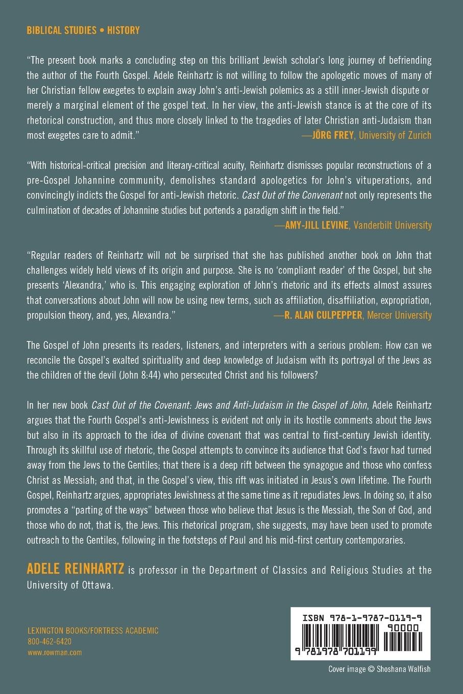 Rückseitencover Cast Out of the Covenant