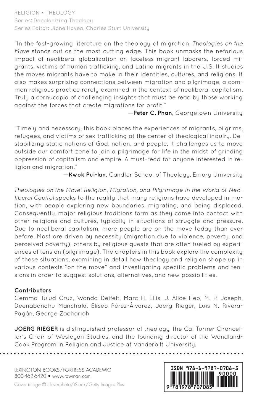 Rückseitencover Theologies on the Move