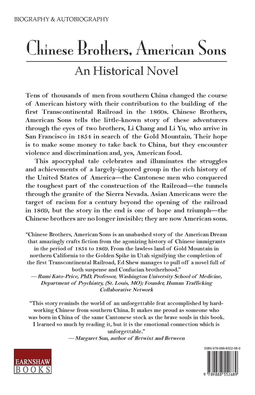 Rückseitencover Chinese Brothers, American Sons