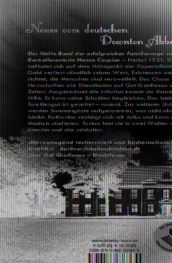 Rückseitencover Gut Greifenau - Silberstreif