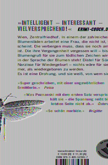 Rückseitencover Vanitas - Schwarz wie Erde