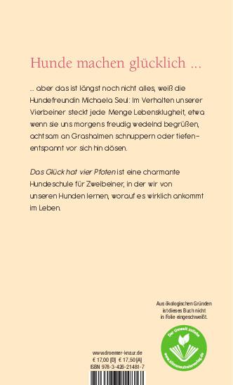 Rückseitencover Das Glück hat vier Pfoten