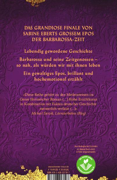 Rückseitencover Schwert und Krone - Preis der Macht