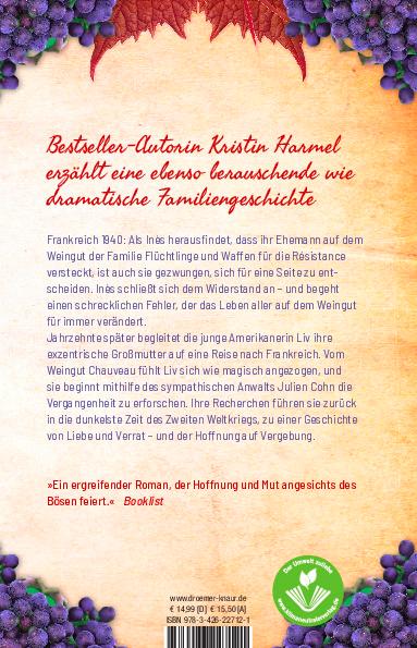 Rückseitencover Das letzte Licht des Tages
