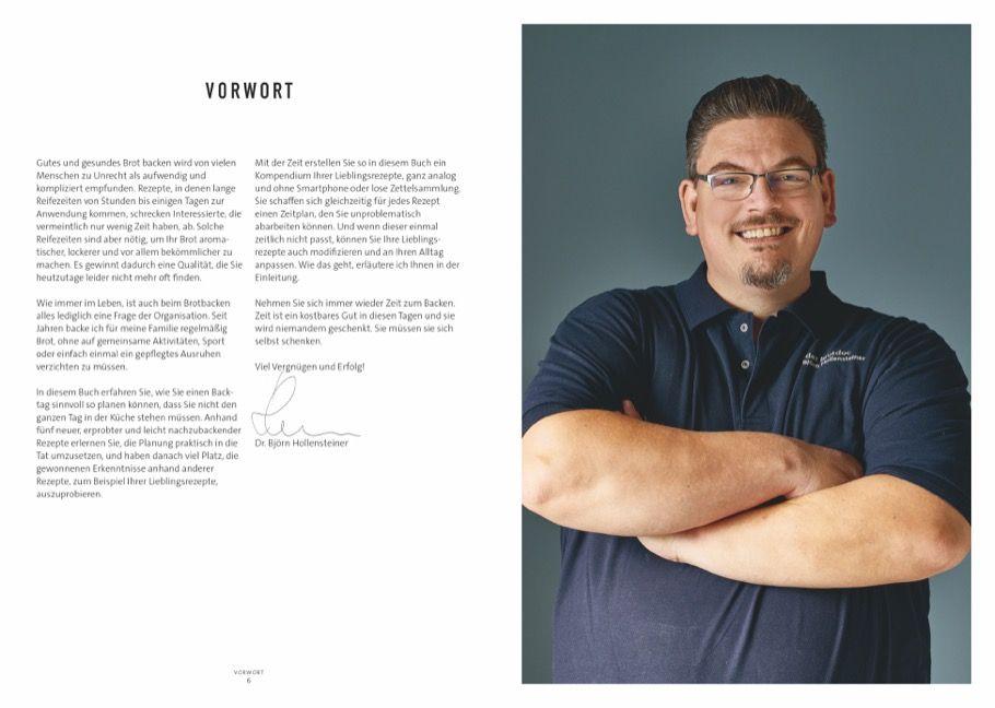 Beispielinhalt (Bild) Brotback-Planer