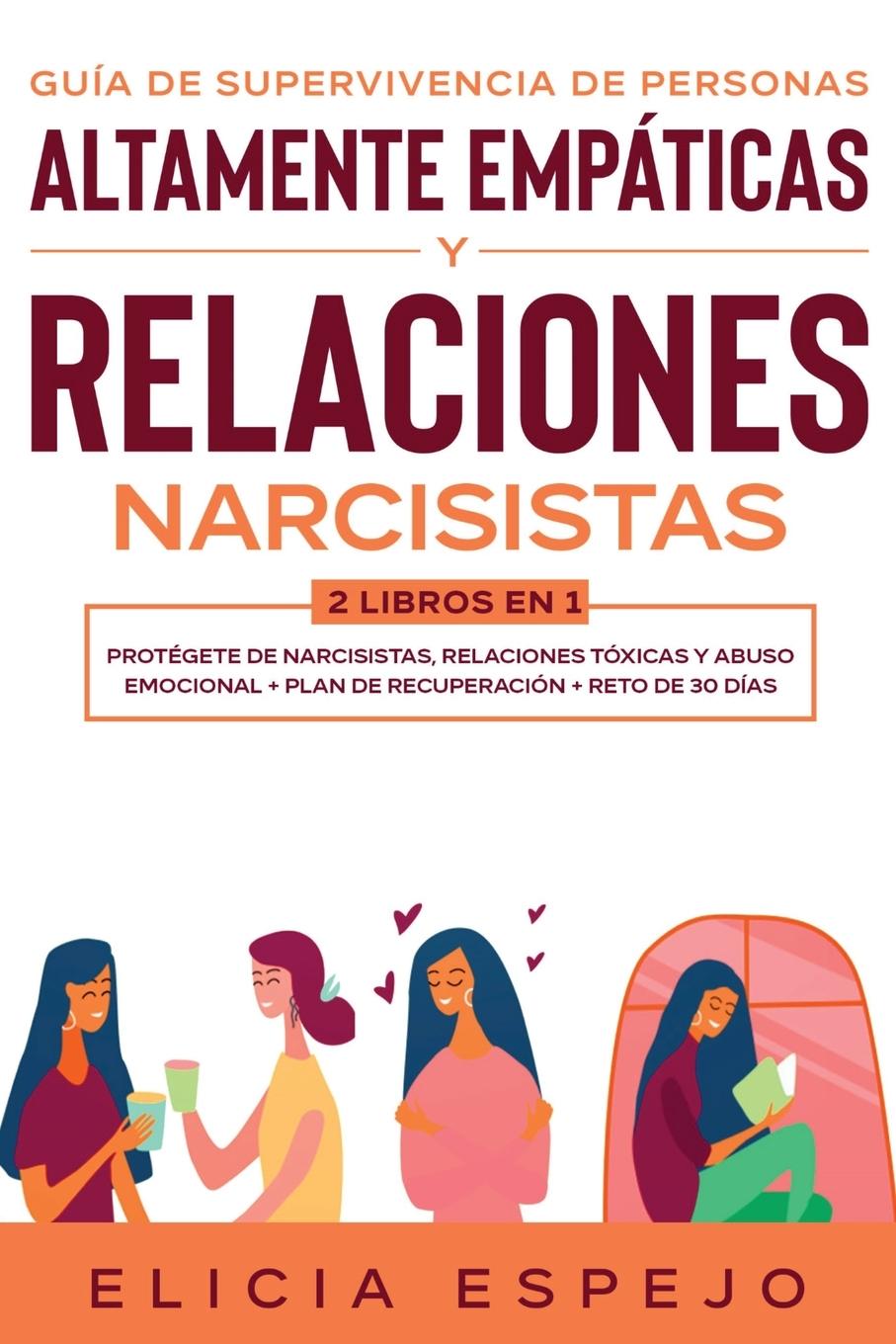 Vorderes Coverbild Guía de supervivencia de personas altamente empáticas y relaciones narcisistas 2 libros en 1
