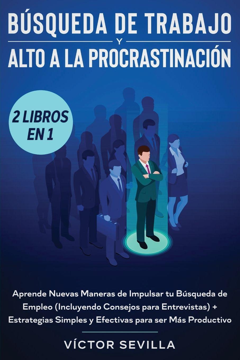 Vorderes Coverbild Búsqueda de trabajo y alto a la procrastinación 2 libros en 1