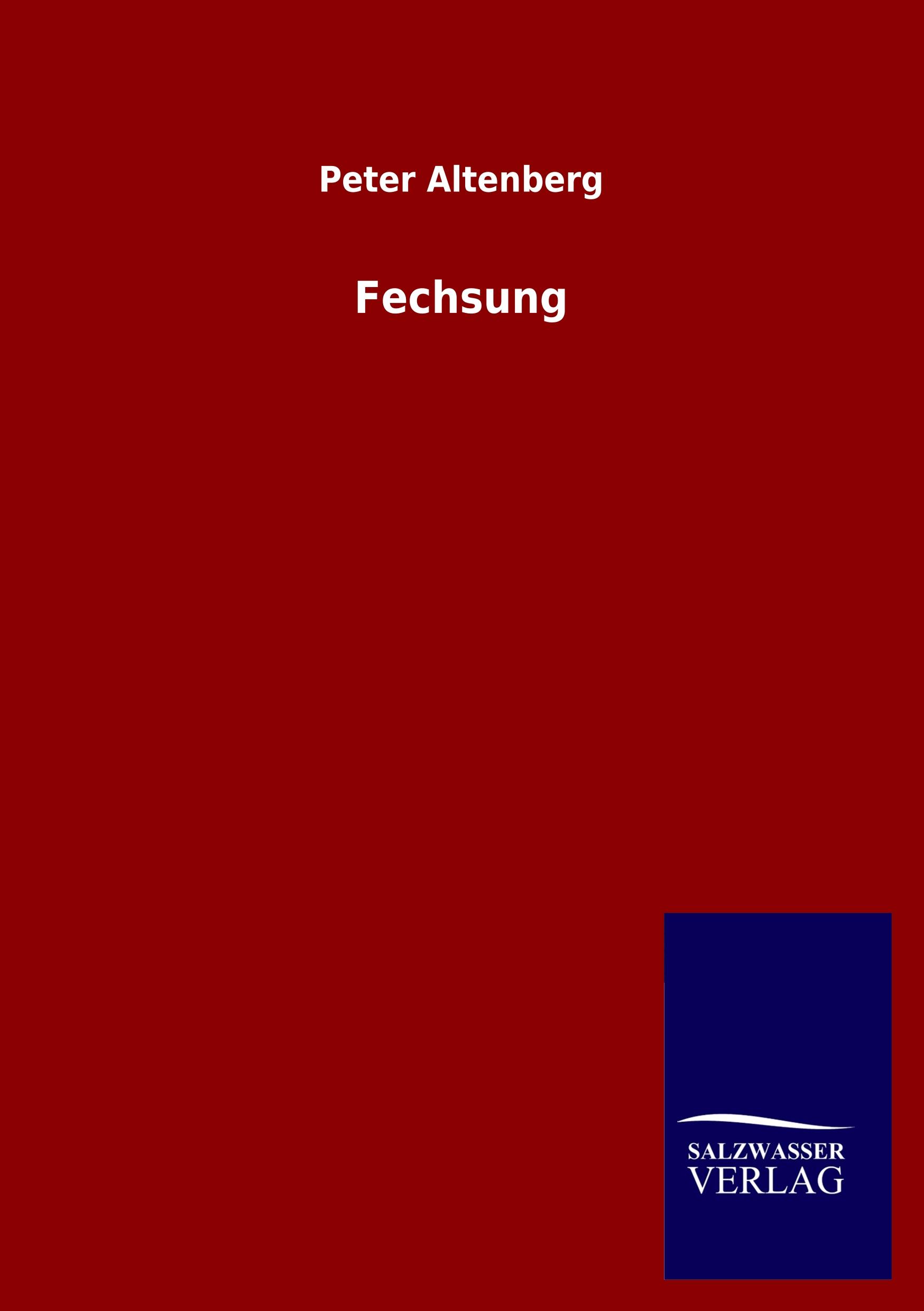 Vorderes Coverbild Fechsung
