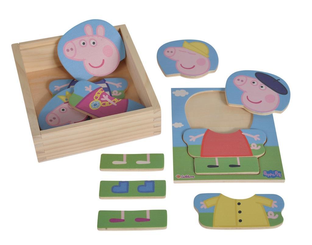 Vorderes Coverbild Peppa Pig Umziehpuzzle