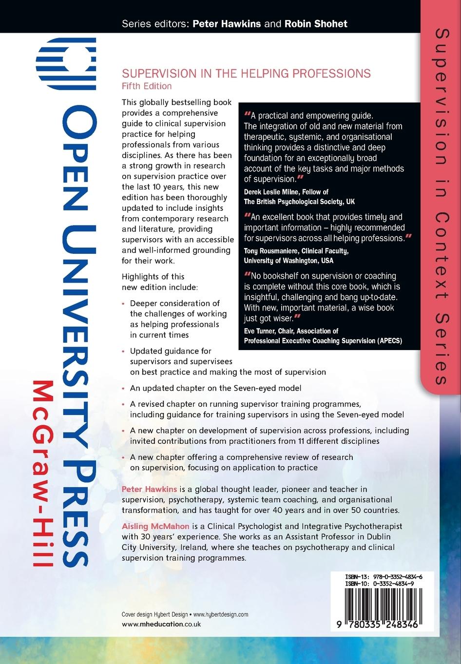 Rückseitencover Supervision in the Helping Professions