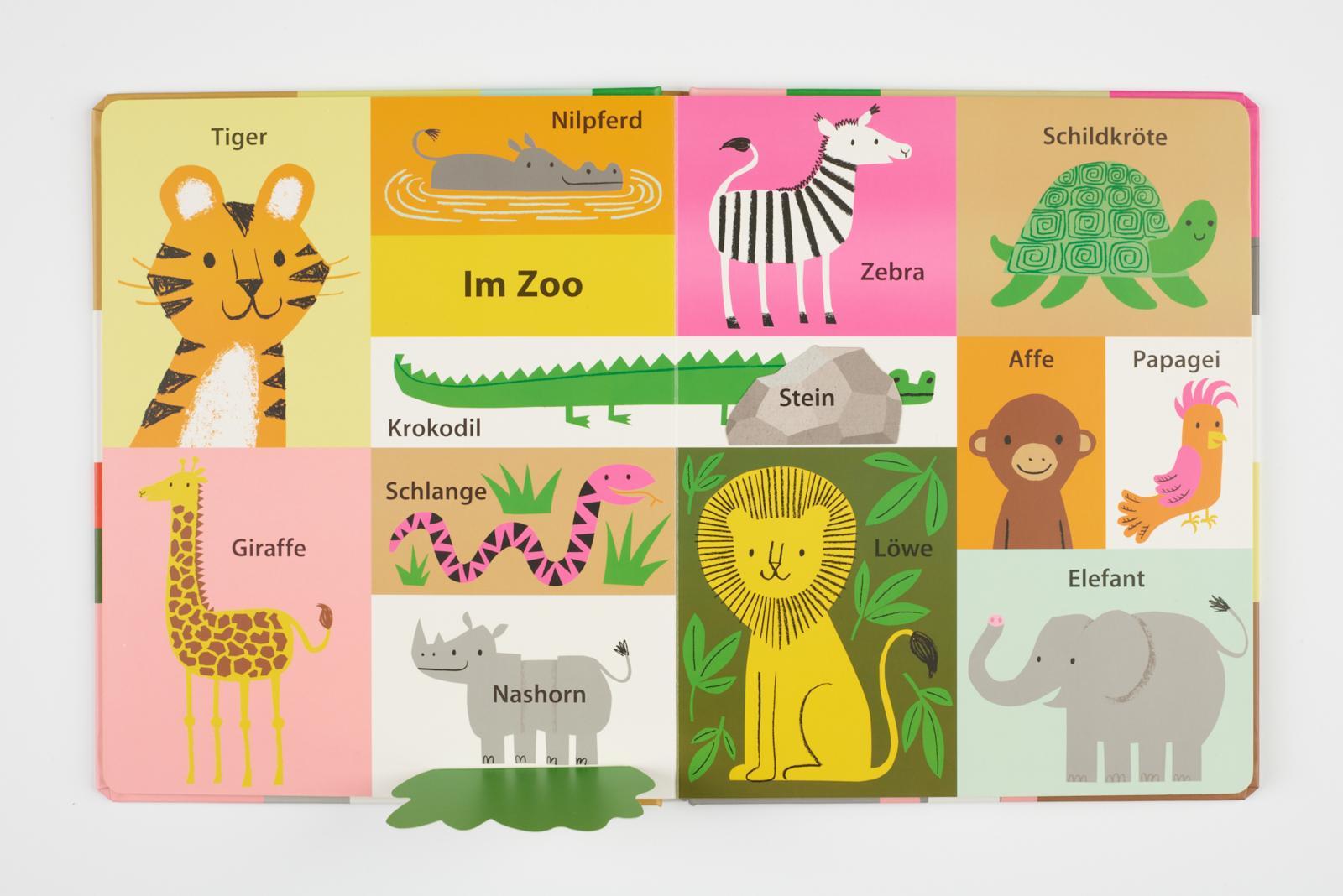 Beispielinhalt (Bild) 100 erste Wörter