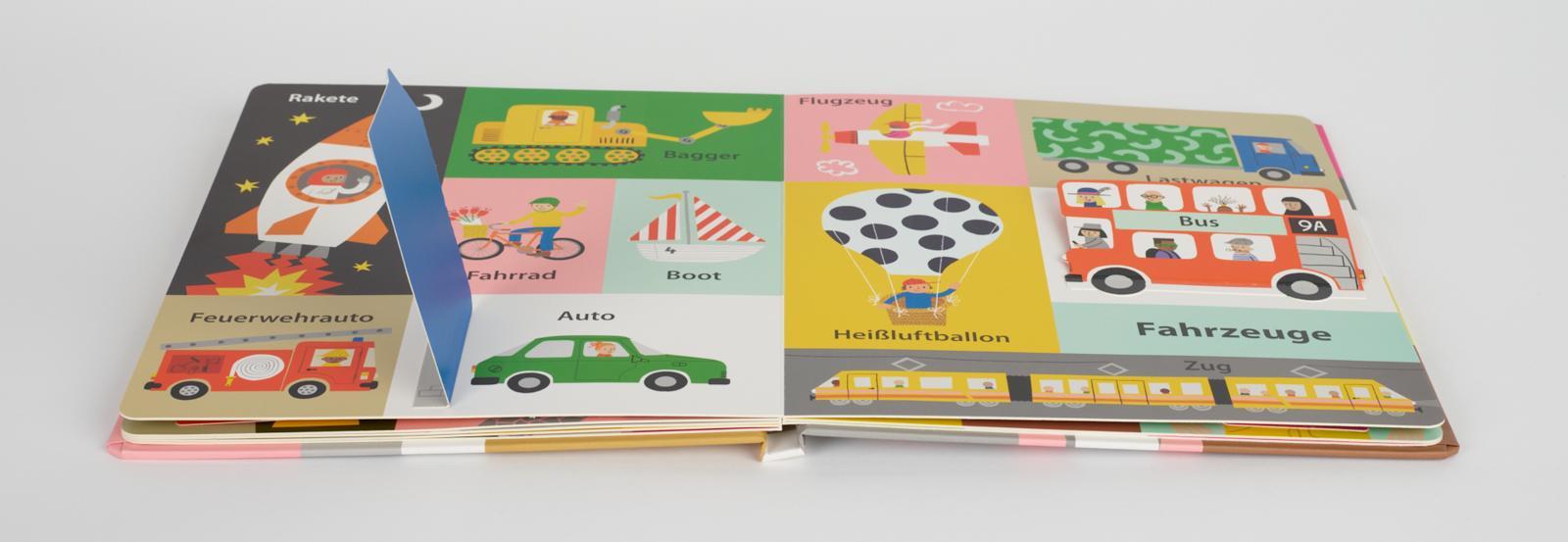 Beispielinhalt (Bild) 100 erste Wörter