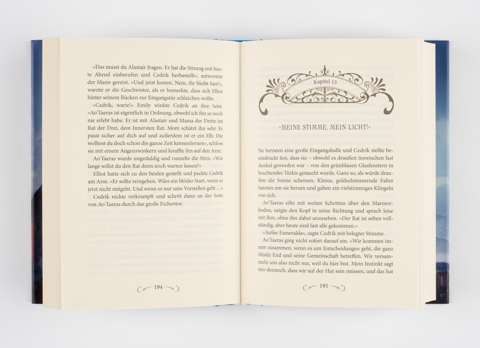 Beispielinhalt (Bild) Die Chroniken von Mistle End 1: Der Greif erwacht