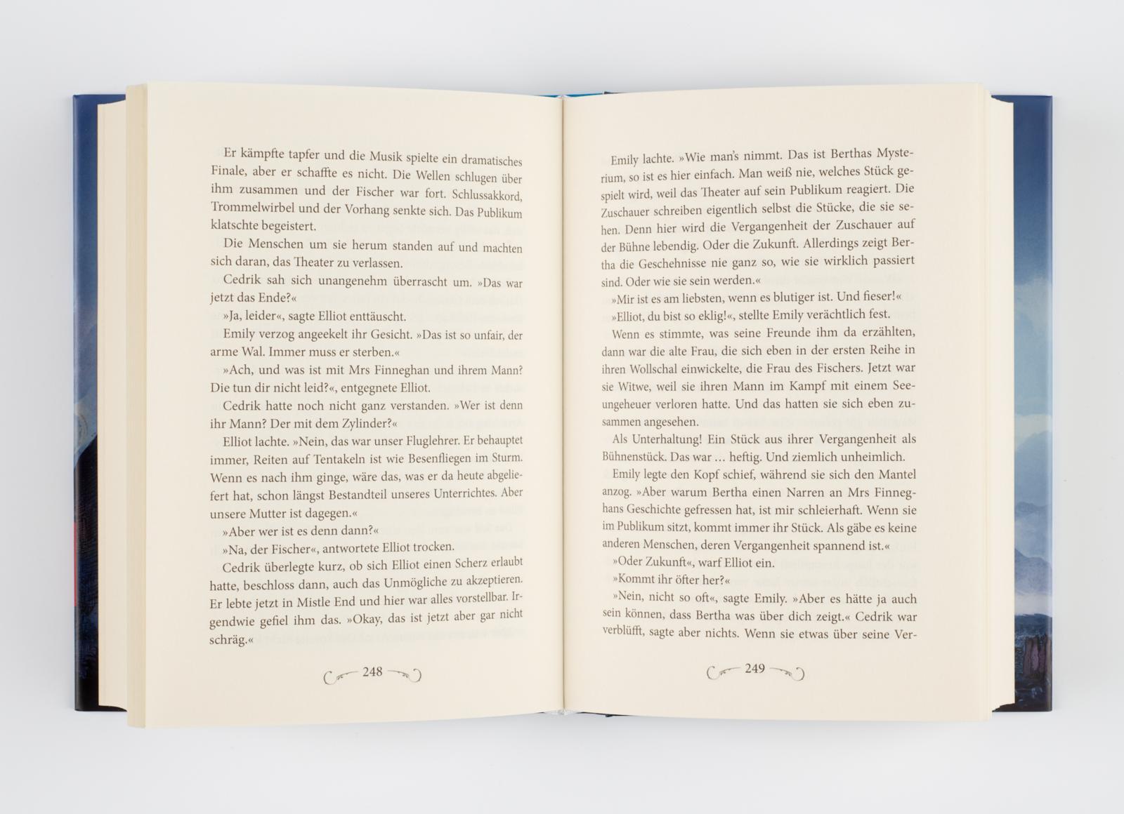 Beispielinhalt (Bild) Die Chroniken von Mistle End 1: Der Greif erwacht