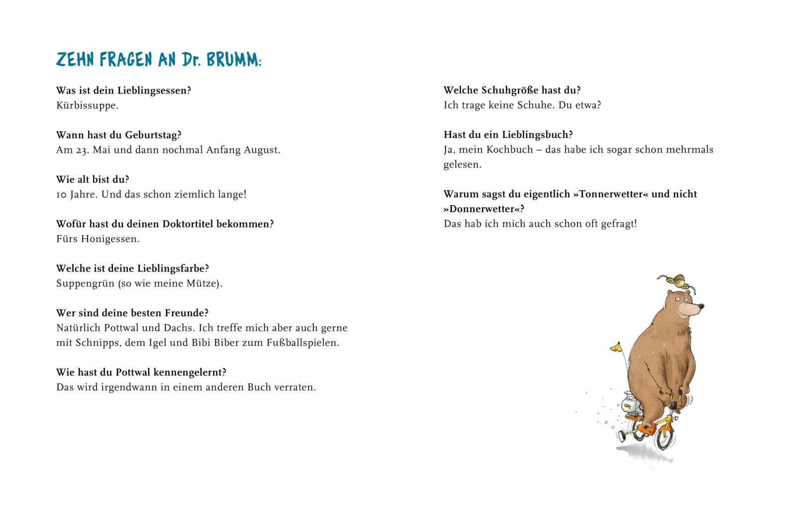 Beispielinhalt (Bild) Dr. Brumm: Dr. Brumms verrückte Woche