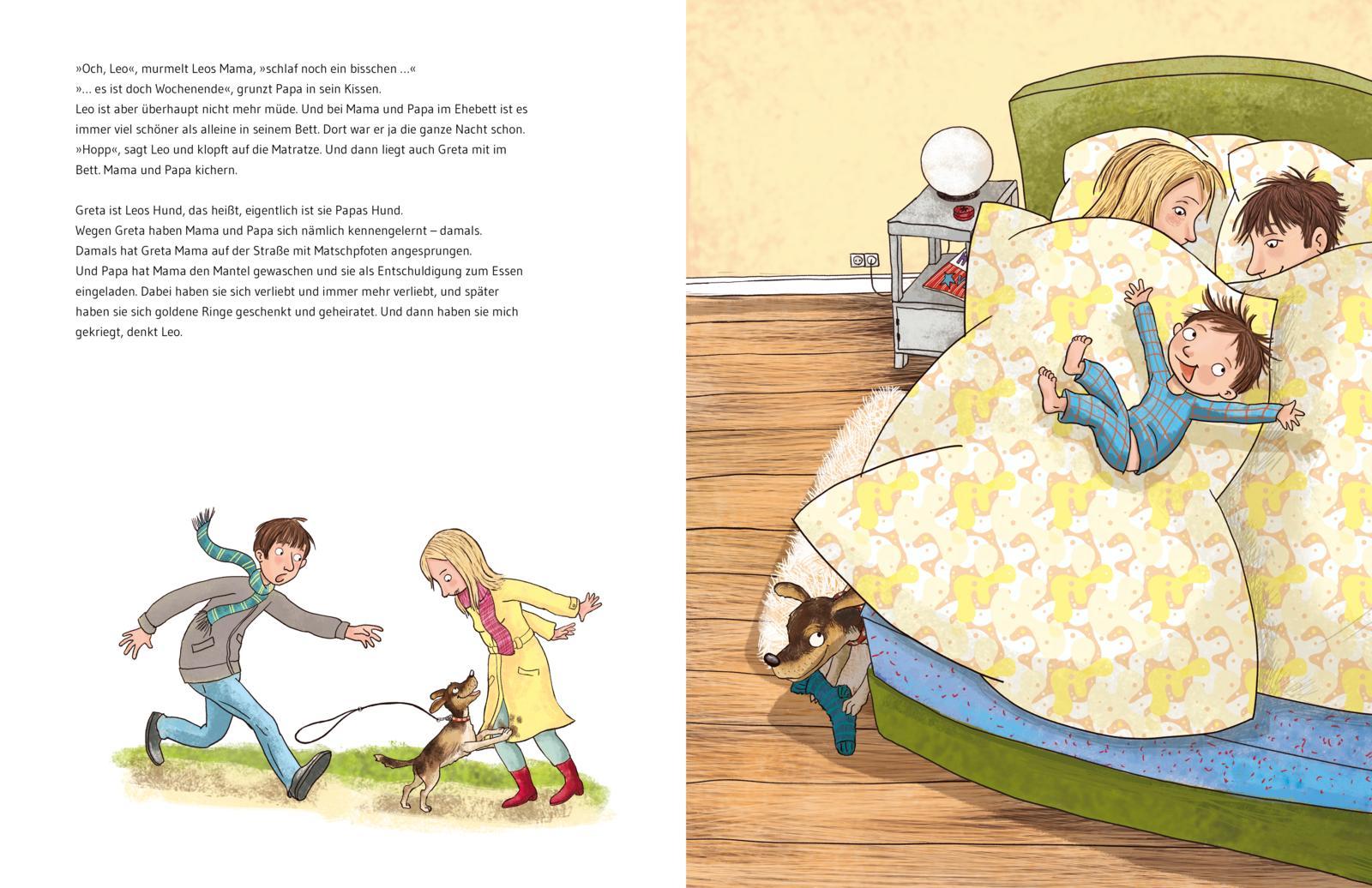 Beispielinhalt (Bild) Und Papa seh ich am Wochenende