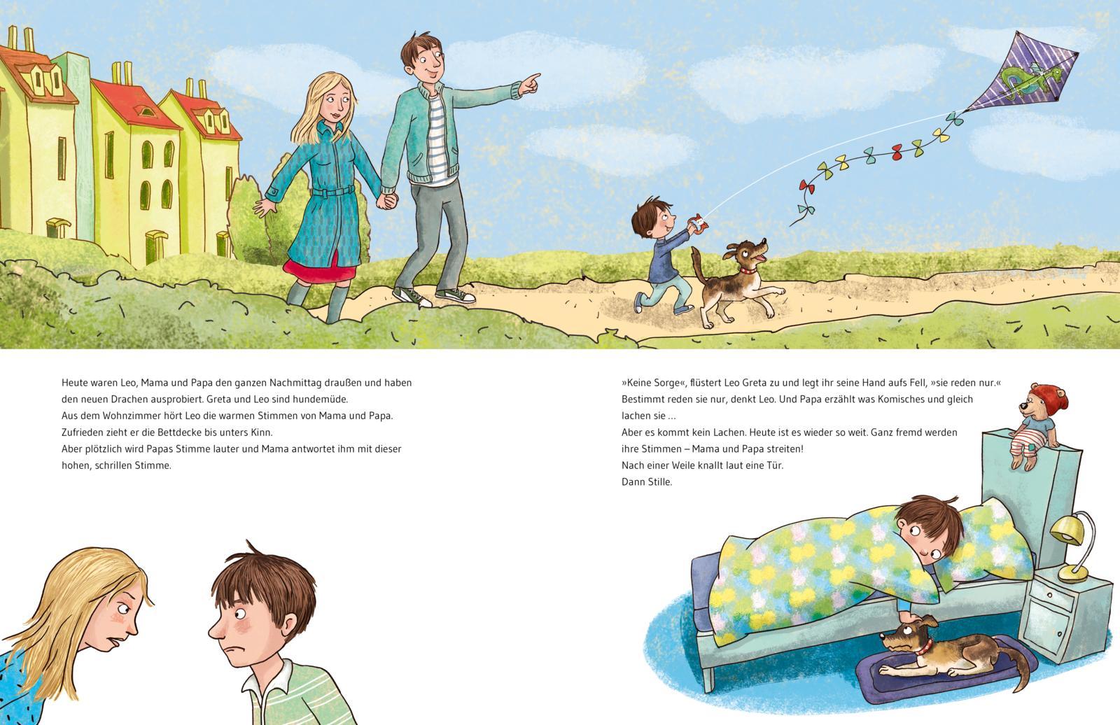 Beispielinhalt (Bild) Und Papa seh ich am Wochenende