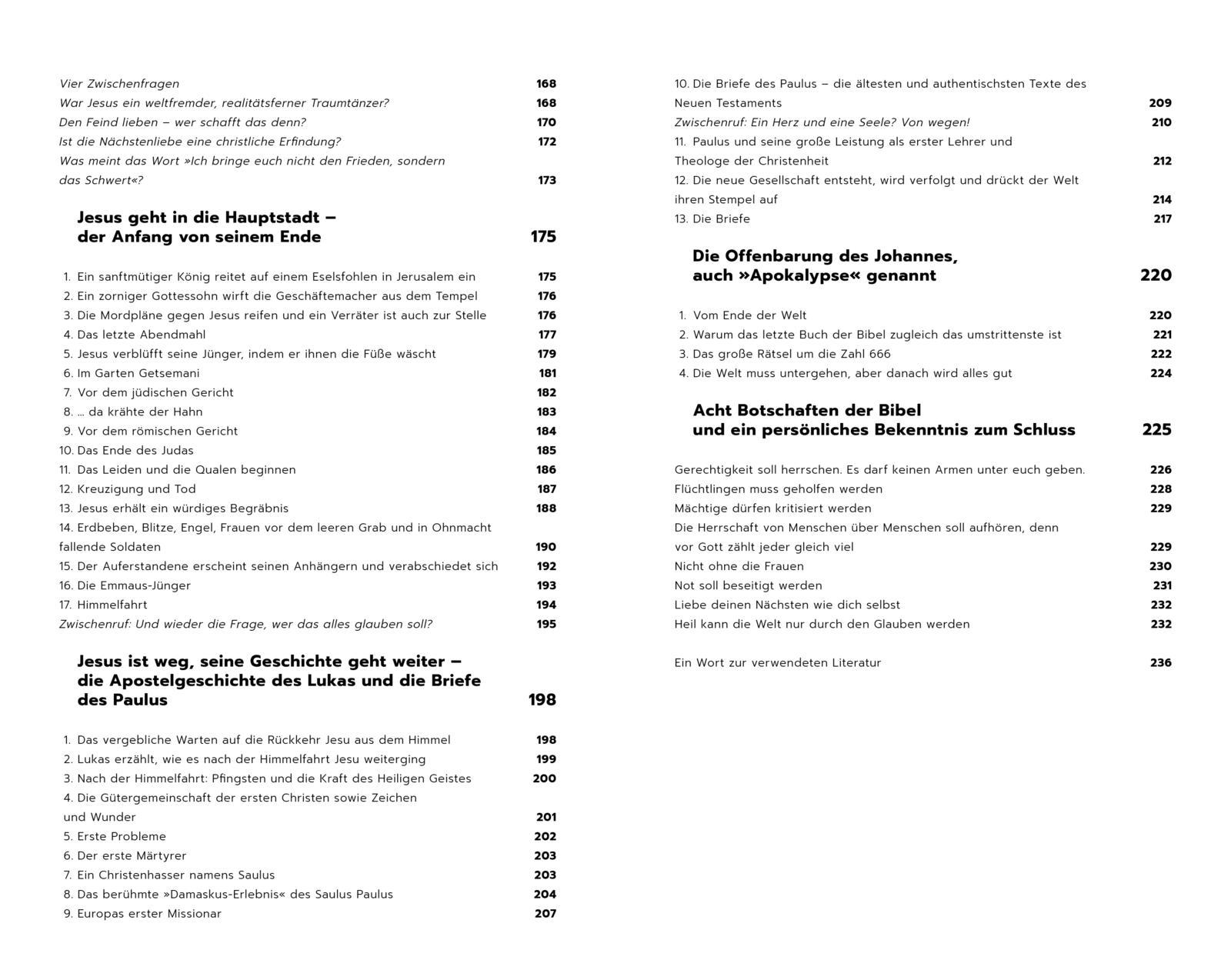 Beispielinhalt (Bild) Keine Bibel