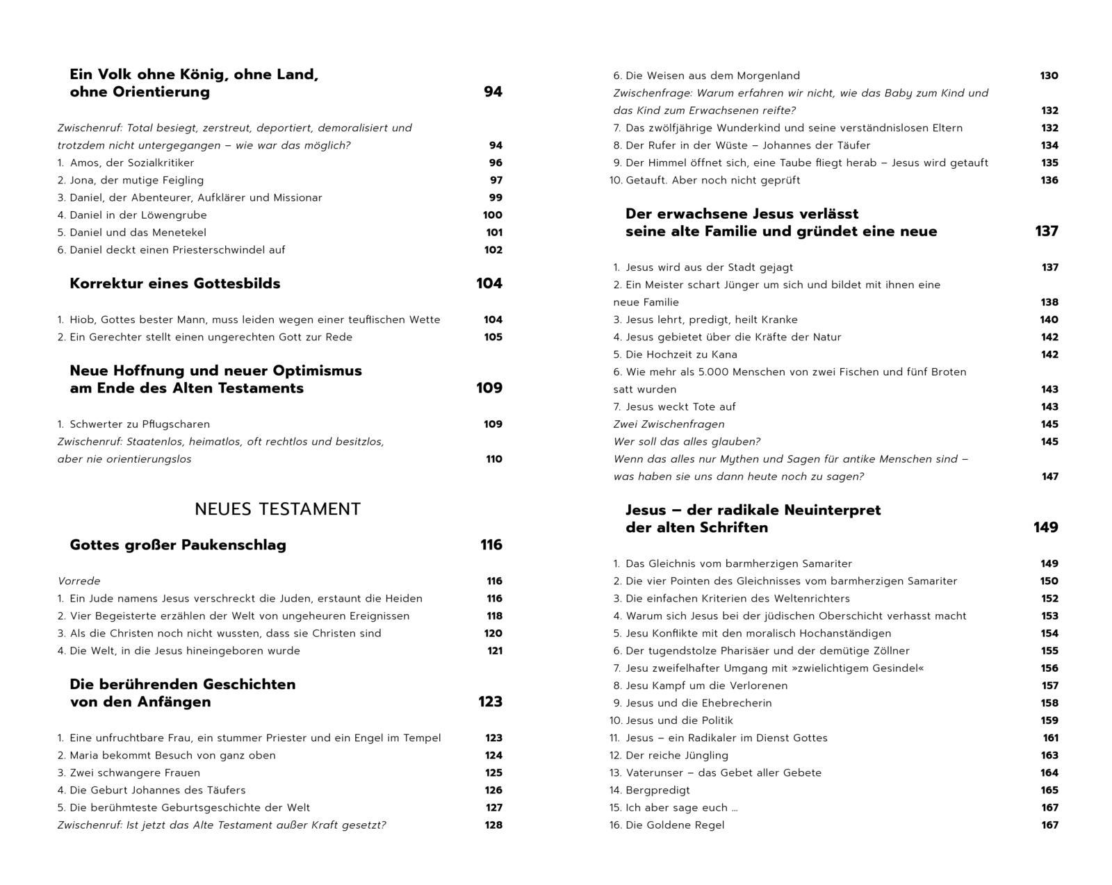Beispielinhalt (Bild) Keine Bibel