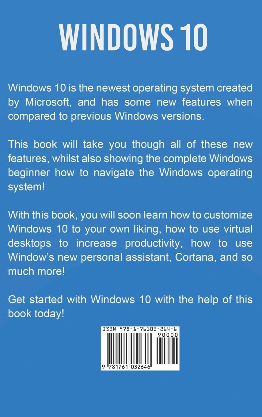 Rückseitencover Windows 10