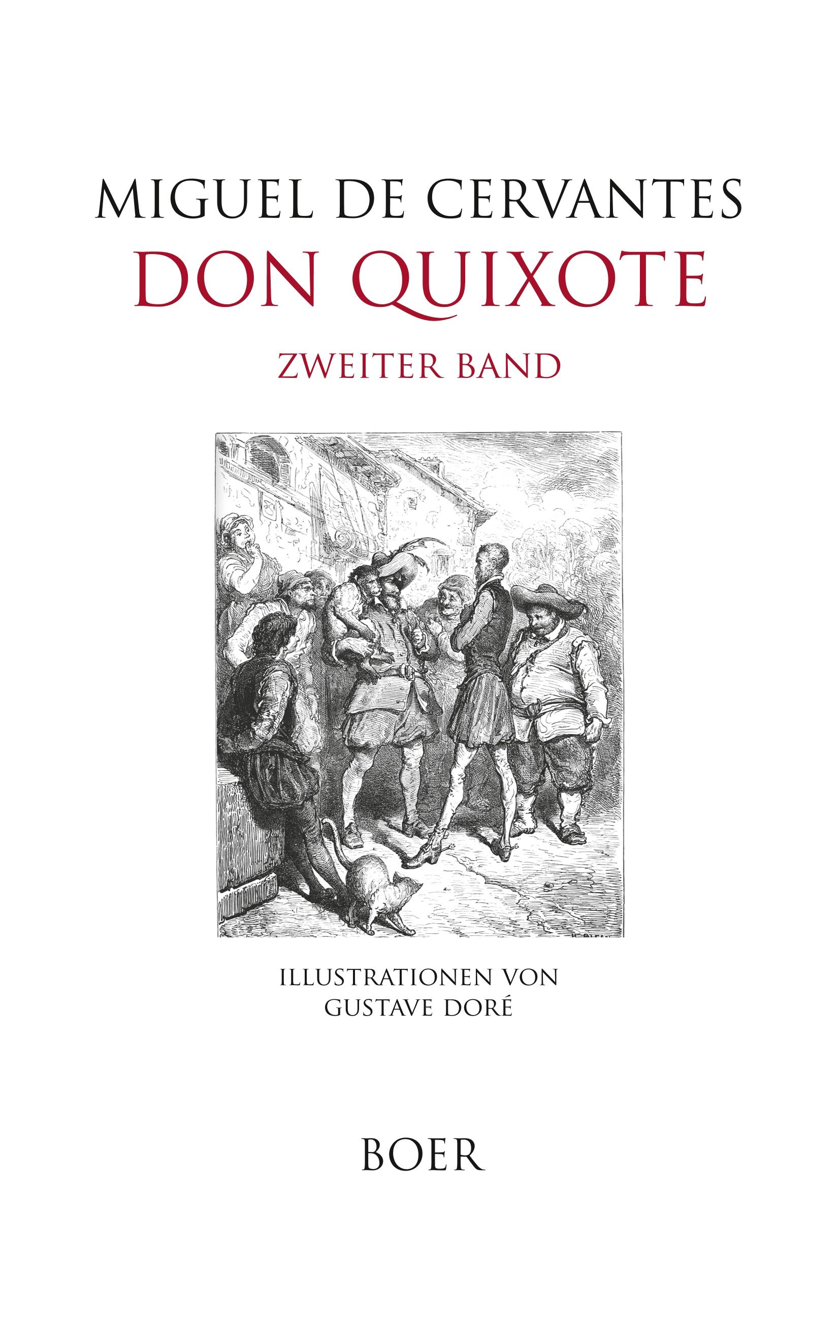 Vorderes Coverbild Leben und Taten des scharfsinnigen Edlen Don Quixote von la Mancha, Band 2
