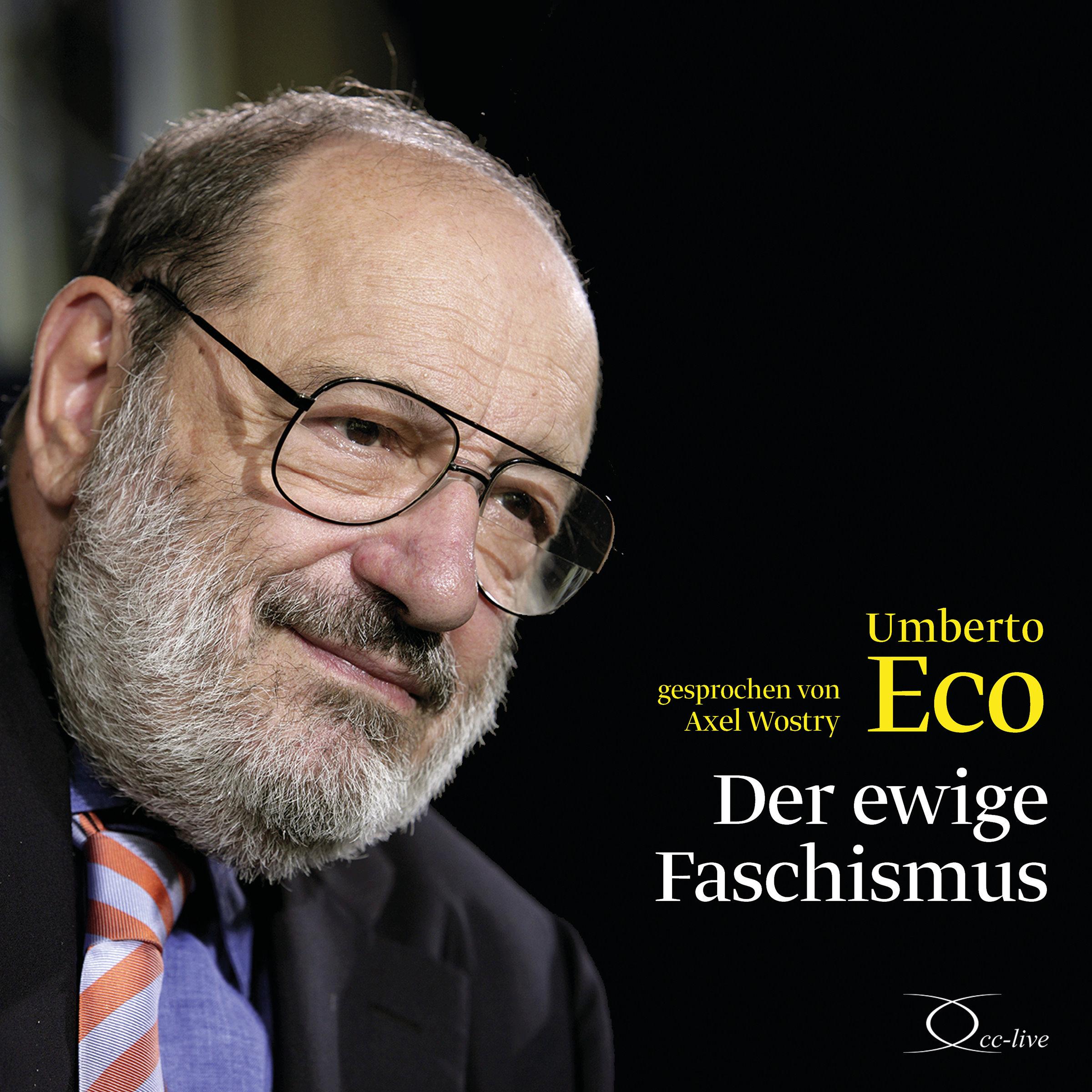 Vorderes Coverbild Der ewige Faschismus
