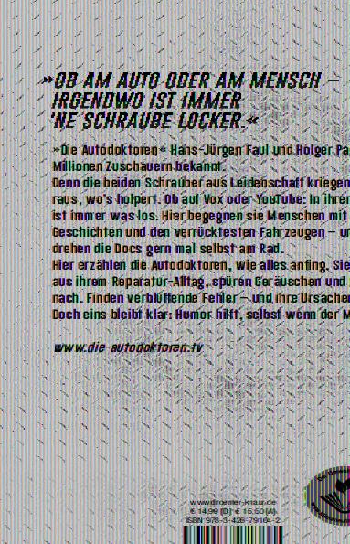 Rückseitencover Die Autodoktoren - Zwei drehen am Rad