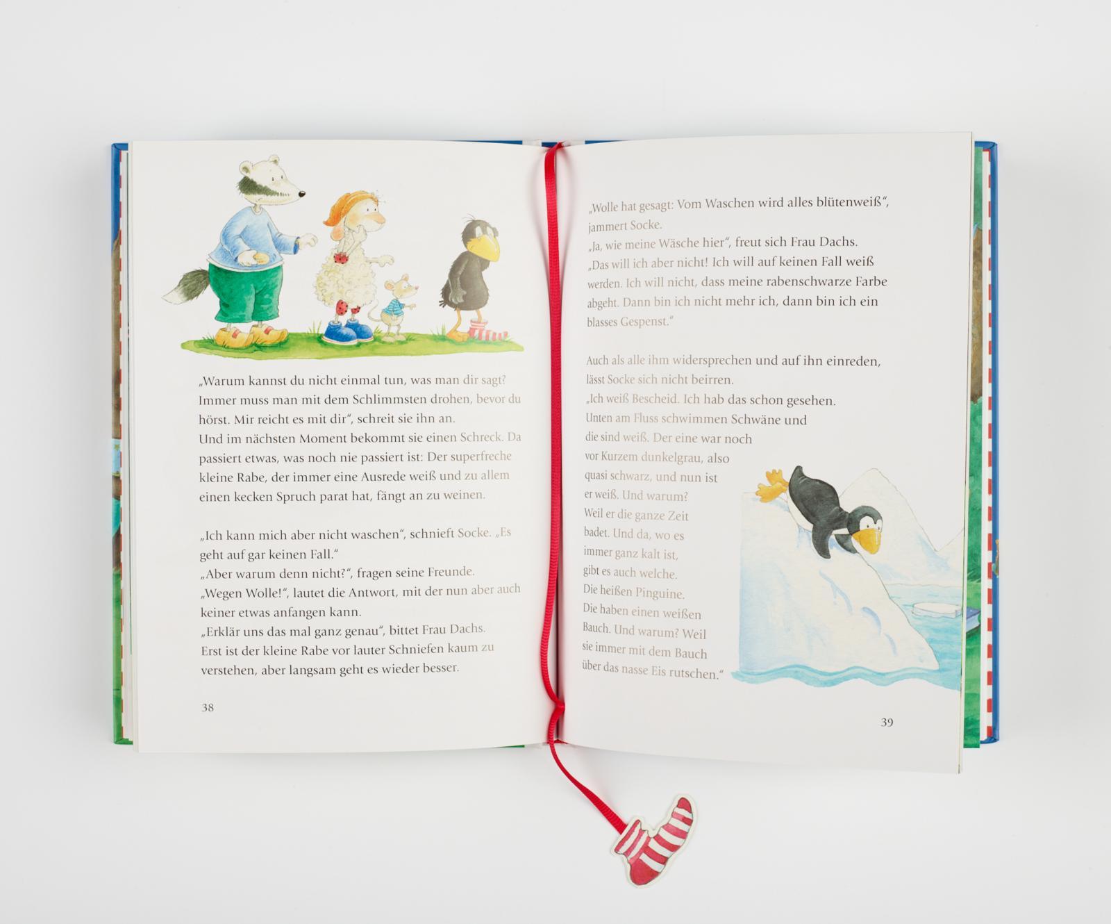 Beispielinhalt (Bild) Der kleine Rabe Socke: Alles schläft?