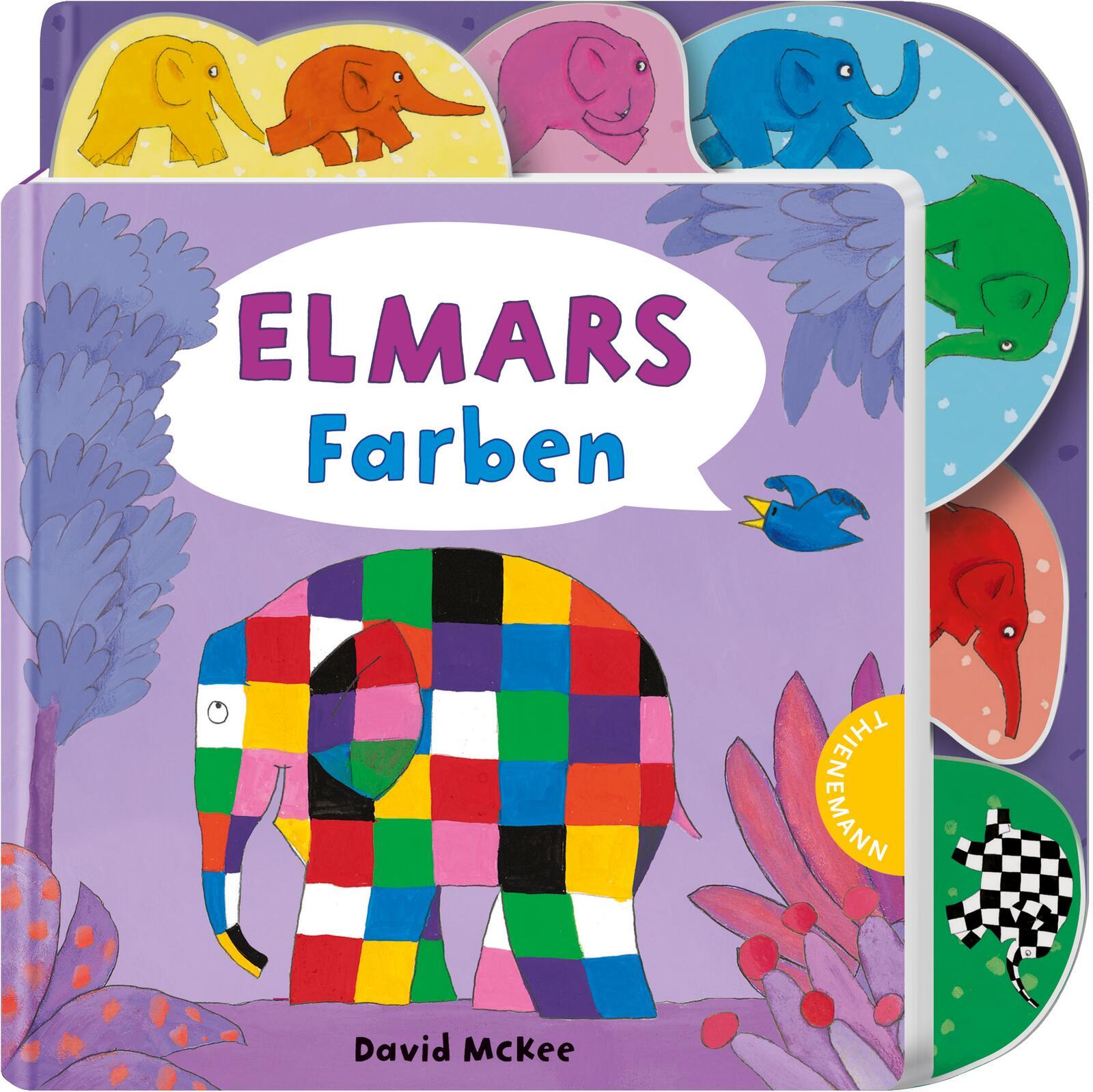Vorderes Coverbild Elmar: Elmars Farben