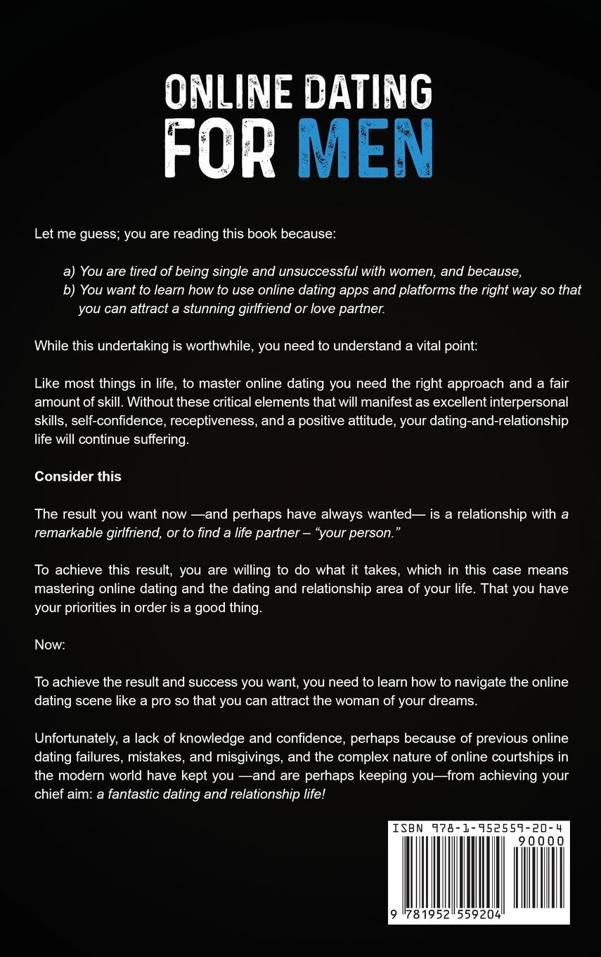 Rückseitencover Online Dating for Men