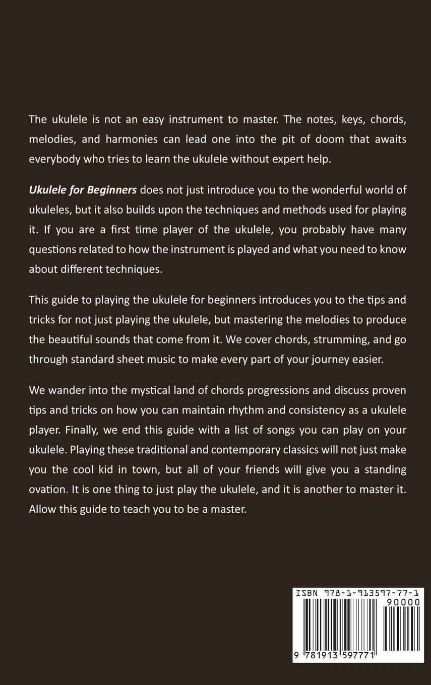 Rückseitencover Ukulele for Beginners