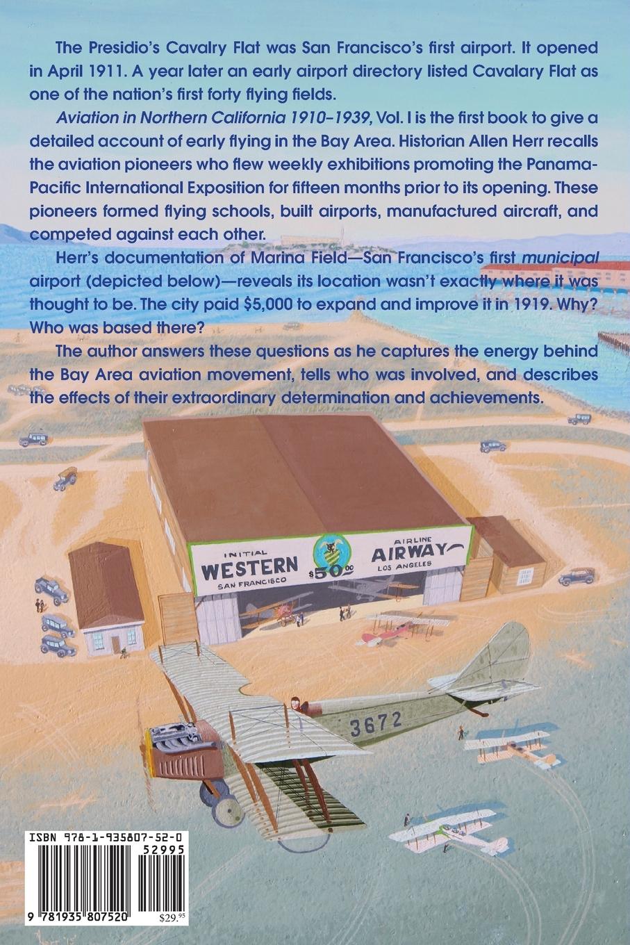 Rückseitencover Aviation in Northern California 1910-1939