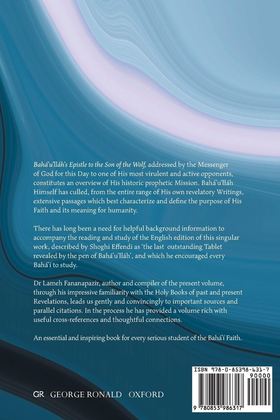 Vorderes Coverbild A Companion to the Study of Epistle to the Son of the Wolf